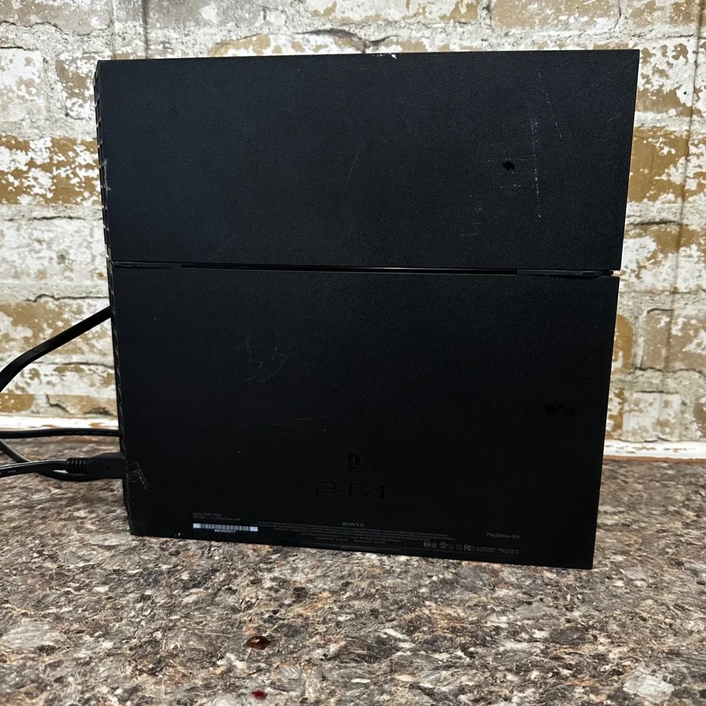 Sony PlayStation 4 Console CUH-1115A 500GB Jet Black Good Condition Gaming